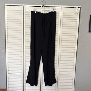 Torrid Wide Leg Black Crepe Pants